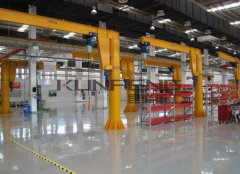 180度270度手动旋转悬臂起重机