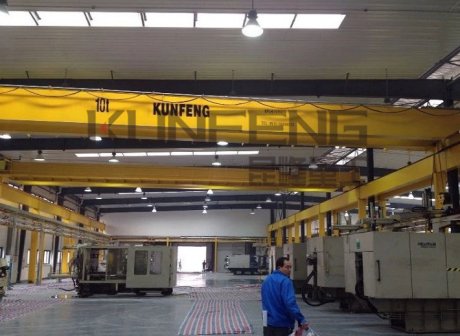 2吨双梁精准定位智能起重机