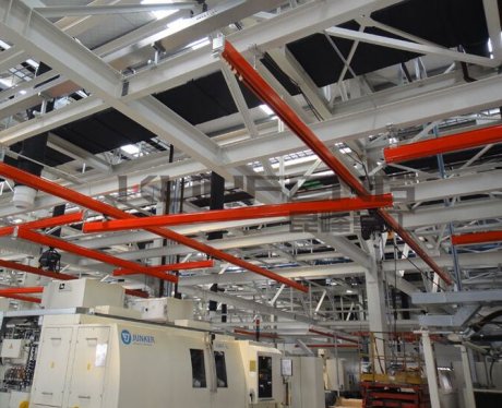 洁净室铝合金悬挂起重机