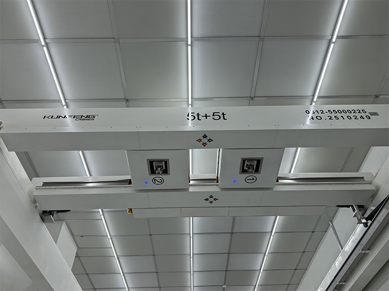 纤维带无尘行车验收成功